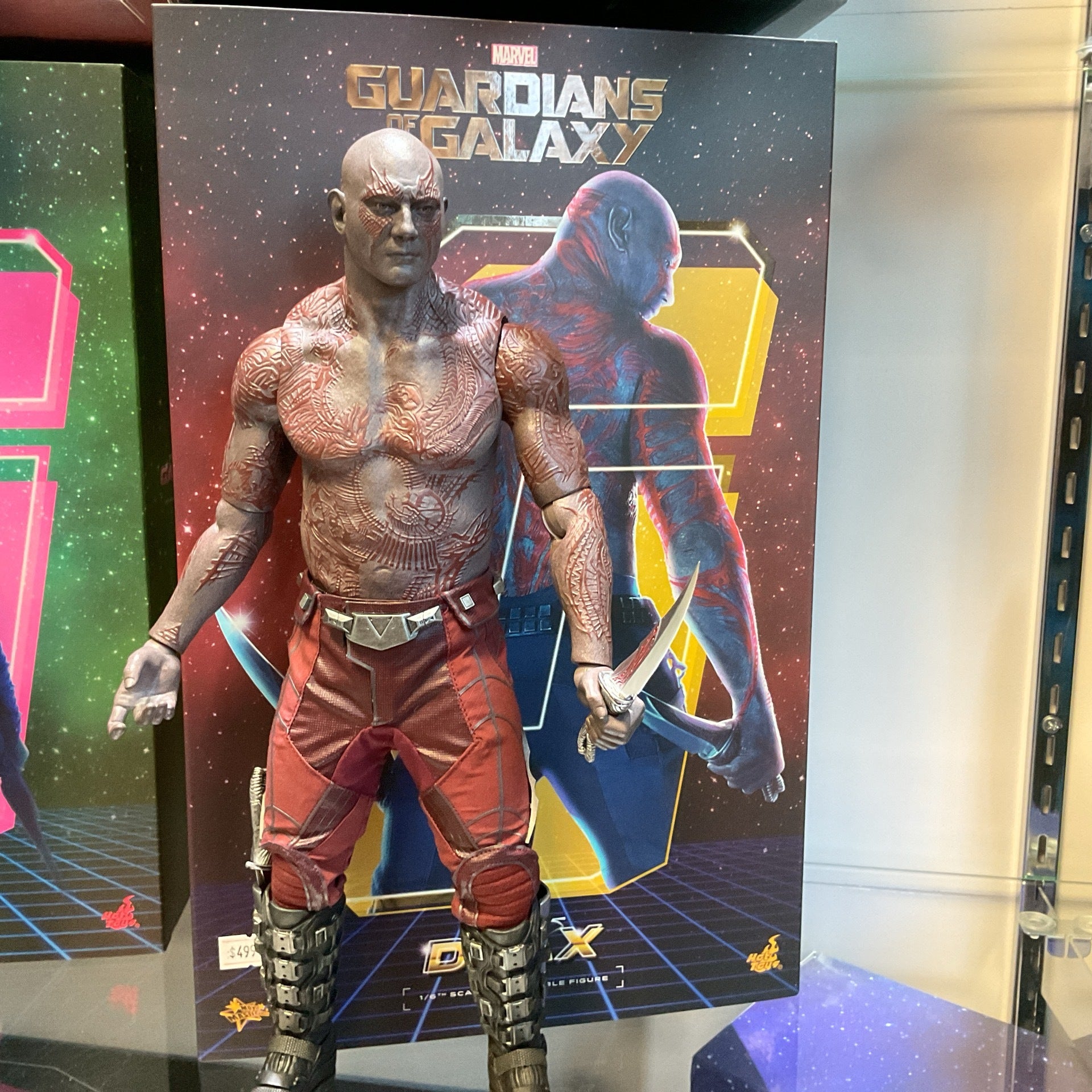 Hot Toys Movie Masterpiece Guardians Of Galaxy Drax Figure Hidden Temple Toys