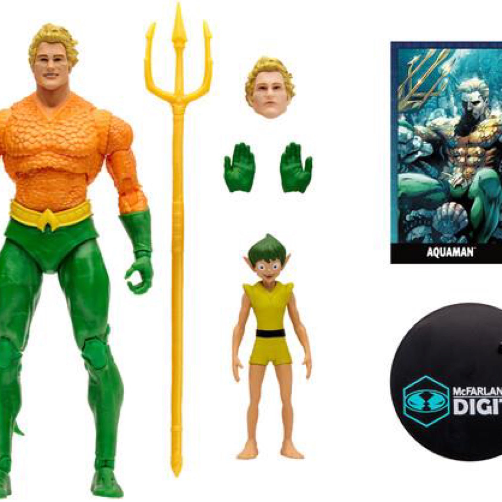 McFarlane Toys DC Direct Batman (DC Rebirth) Action Figure da 17,8 cm con digitale da collezione - Personaggio da collezione altamente dettagliato - Ideale per fan e collezionisti