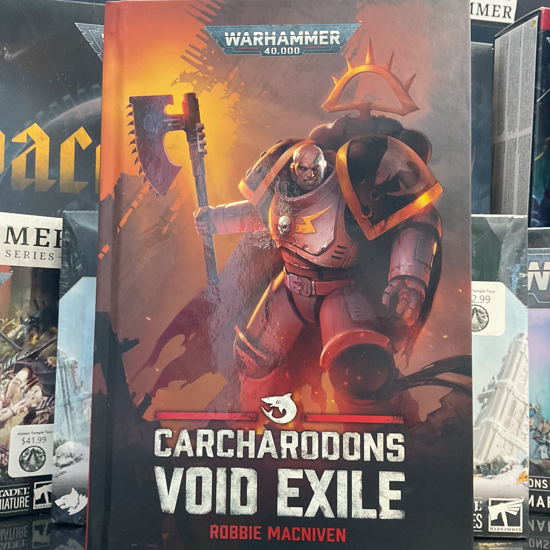 Warhammer 40k Carcharodons Void Exile Hardcover Hidden Temple Toys