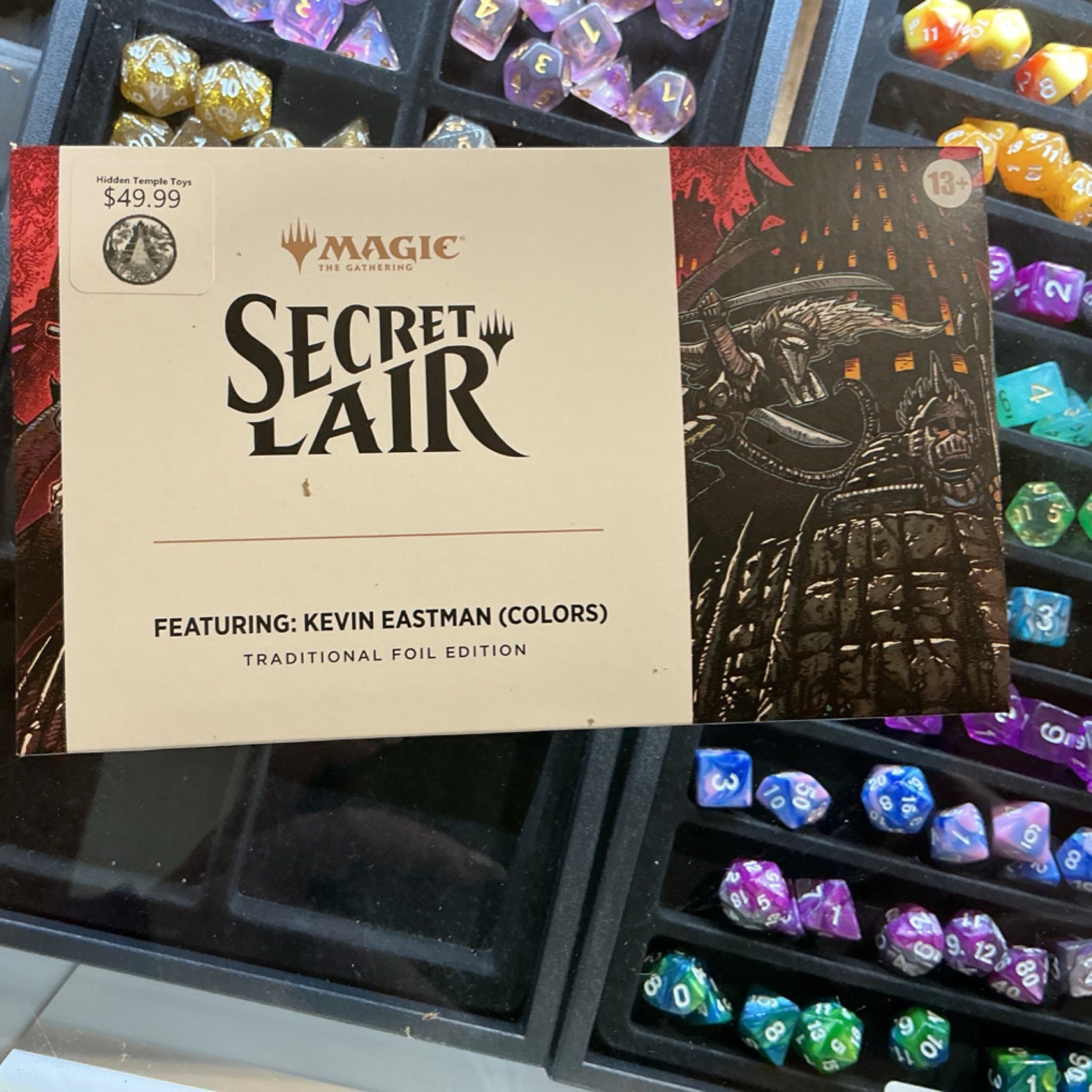 Magic the gathering secret lair featuring Kevin Eastman (colors