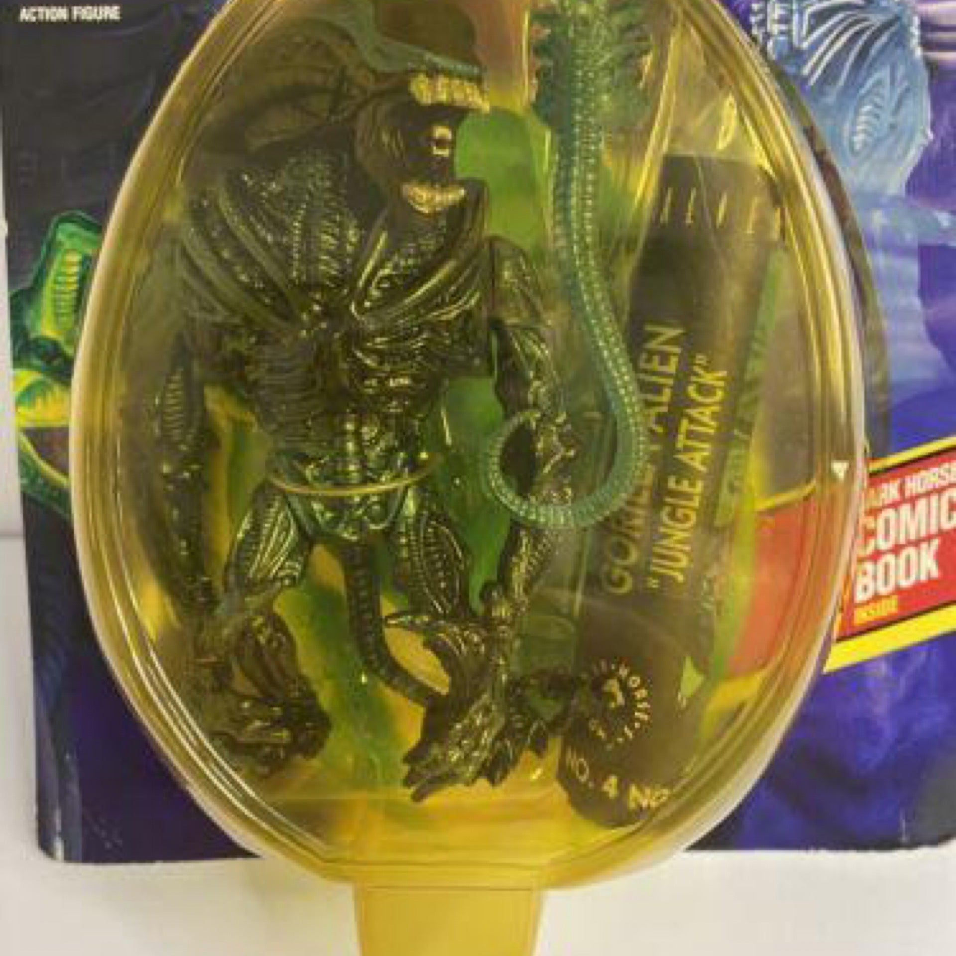 Aliens Kenner Vintage 1992 Action Figure Gorilla Alien with Face Hugger ...