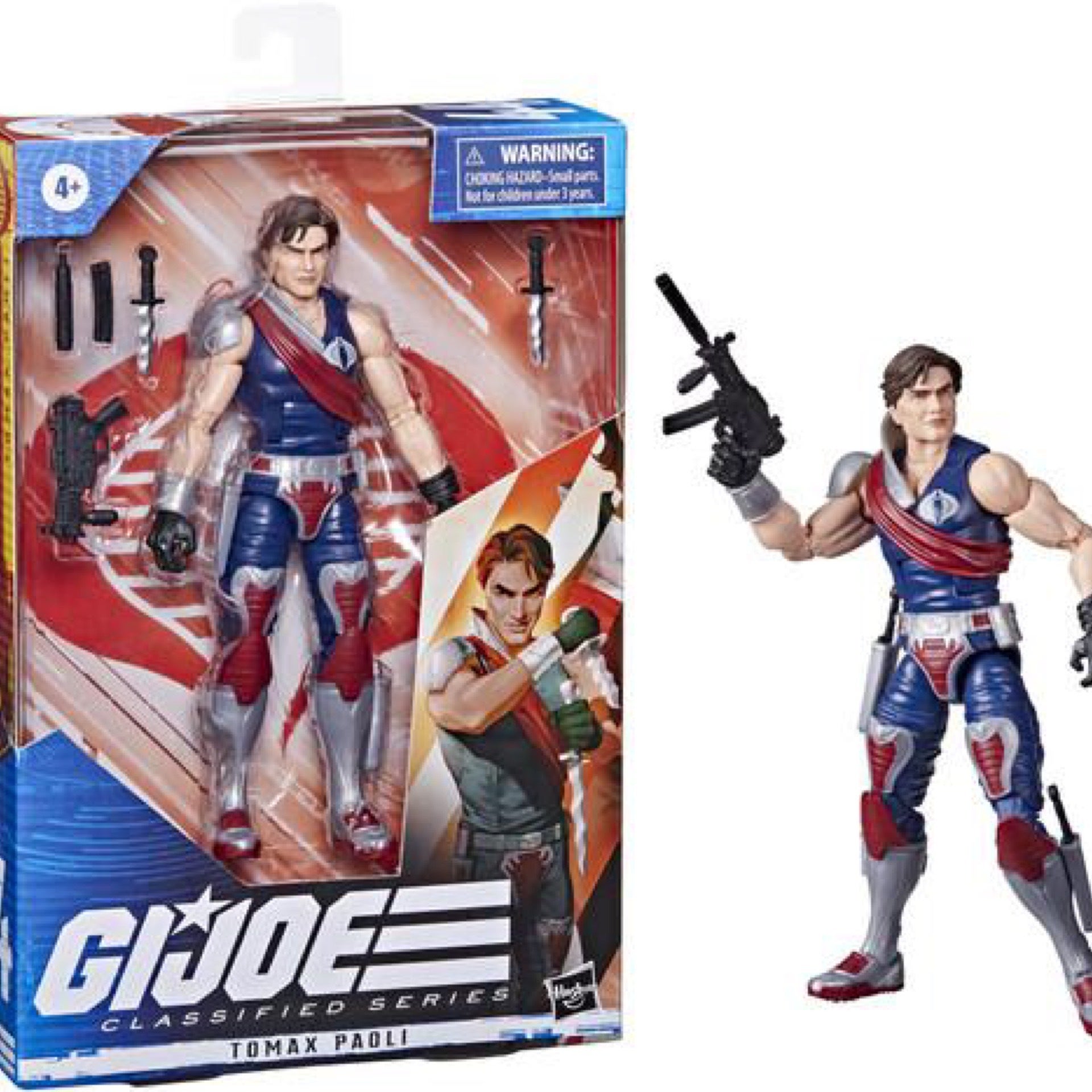 Tomax Paoli G.I. Joe Classified Series 6 Action Figure Complete New In